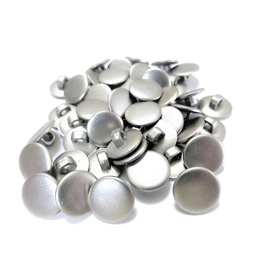 ボタン 手芸 素材 約 13ｍｍ シルバー色 艶消し Abs プラスチック系 メタル ボタン 10個入り Ms062s ケイ スピリッツ 通販 Yahoo ショッピング