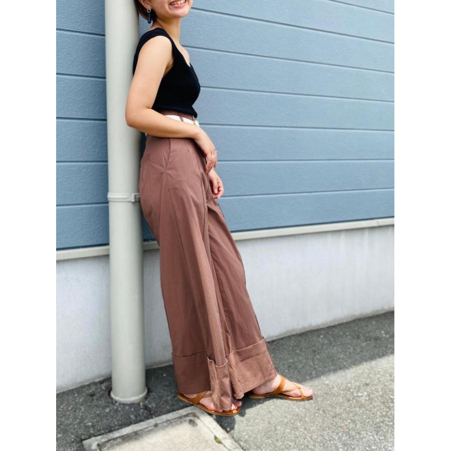 安い 順 Murua パンツ メッシュベルトワイドパンツ レディース バーゲンsale 1 7 9 59まで 購入割引品 Www Superavila Com