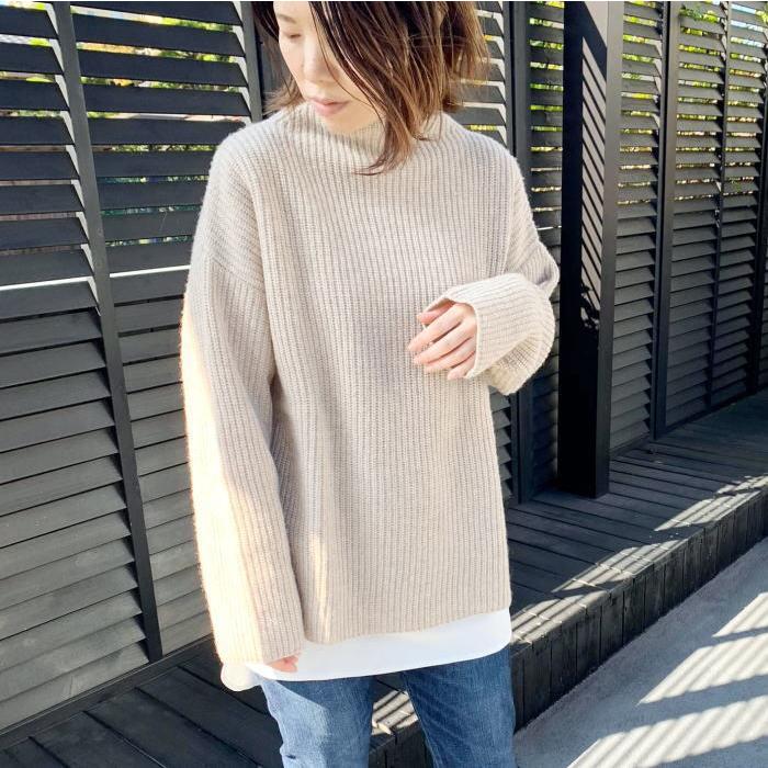 Mila Owen(ミラオーウェン) ニット カシミア混ボトル 09WNT194090 レディース□ :09WNT194090:CHIKUMA  Online store - 通販 - Yahoo!ショッピング