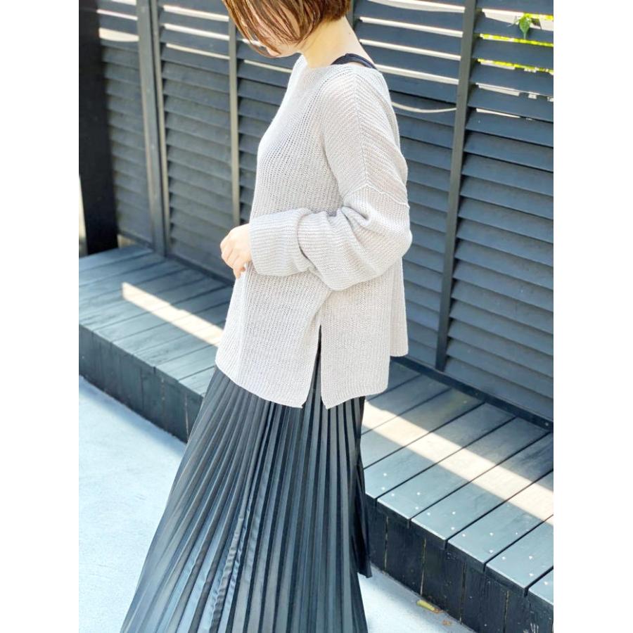 ミラオーウェン ニット 09wnt70 リネン100ルージー2wayニット レディース 09wnt70 Chikuma Online Store 通販 Yahoo ショッピング