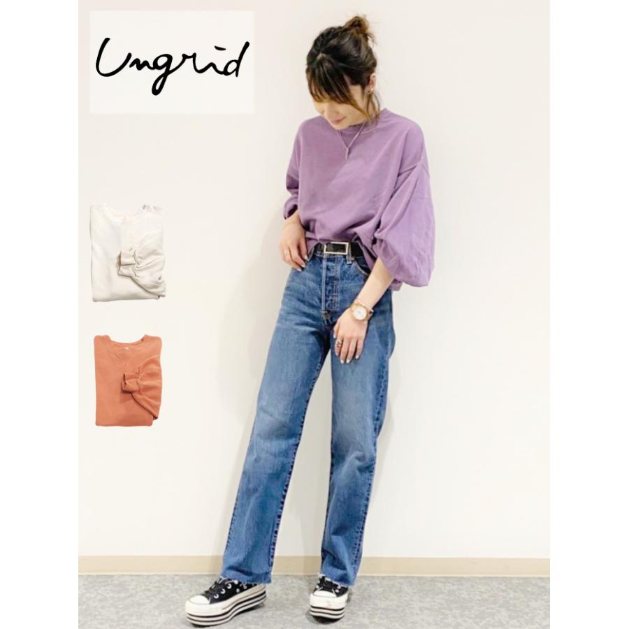 Ungrid アングリッド ショートボリュームスウェット レディース Chikuma Online Store 通販 Yahoo ショッピング
