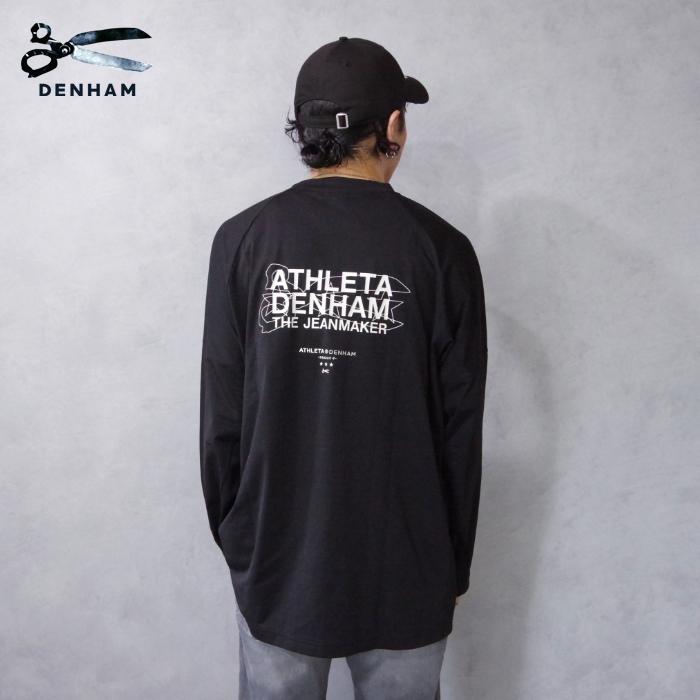 DENHAM (デンハム) DNHM X ATHLETA LS TEE (1240750420/01240750420  