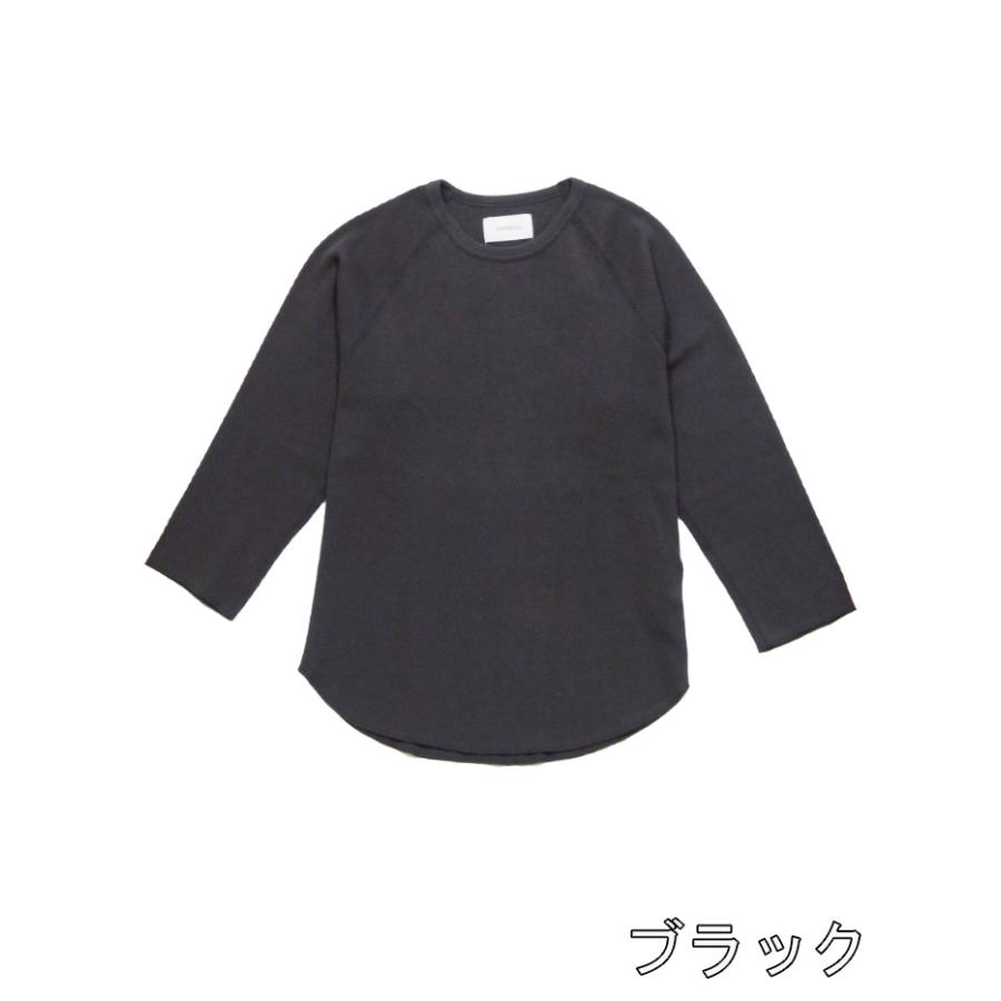 Johnbull(ジョンブル) 七分丈 Tシャツ (25781) ハニカムスリークオーターTシャツ サーマル カットソー｜spisurre｜10