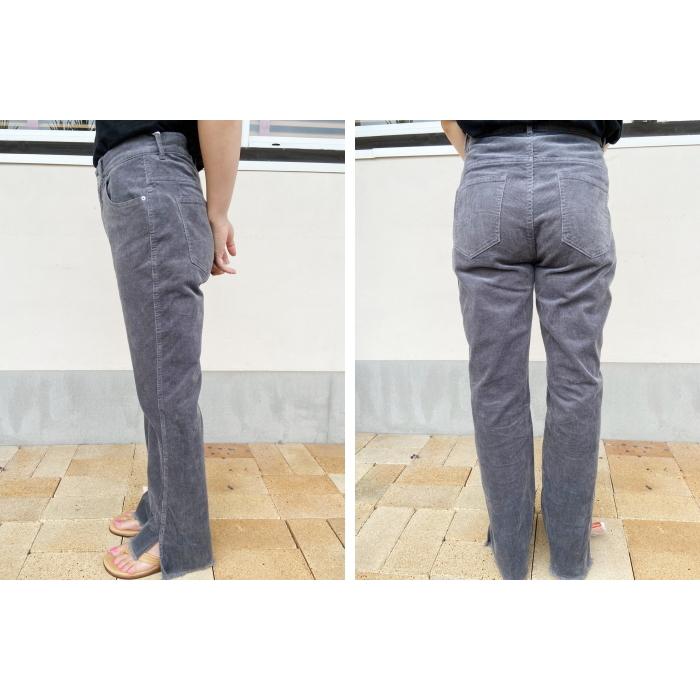 CHIGNON(シニヨン) パンツ コーデュロイカットオフフレアパンツ CHIGNON(シニヨン) パンツ コーデュロイカットオフフレアパンツ