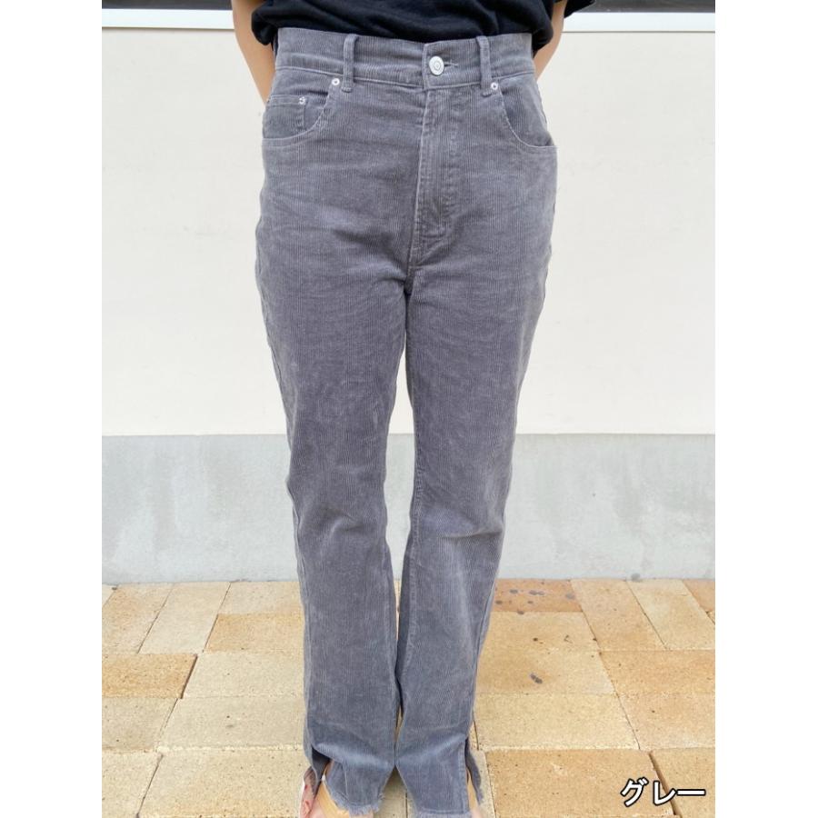 CHIGNON(シニヨン) パンツ コーデュロイカットオフフレアパンツ CHIGNON(シニヨン) パンツ コーデュロイカットオフフレアパンツ