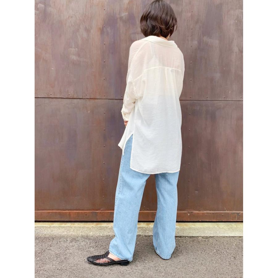 gleam シャツ (341003) シアーシャツ レディース□ : CHIKUMA gleam シャツ (341003) シアーシャツ レディース□ : CHIKUMA