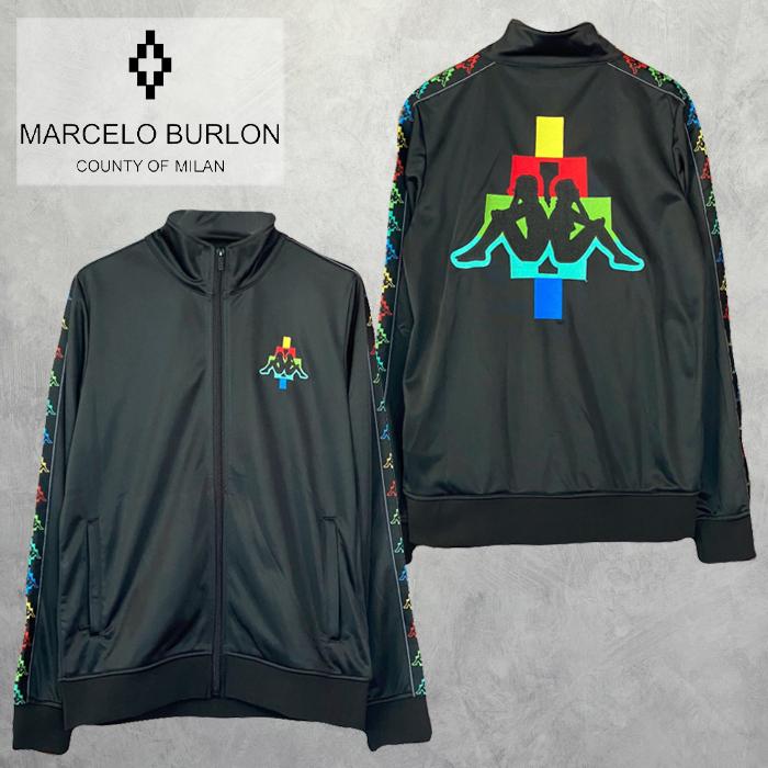 【アウトレット】MARCELO BURLON(マルセロバーロン) KAPPAコラボ ロゴ刺繍 フルジップ トラックジャケット (512642-505)  :512642-505:CHIKUMA Online store - 通販 - Yahoo!ショッピング