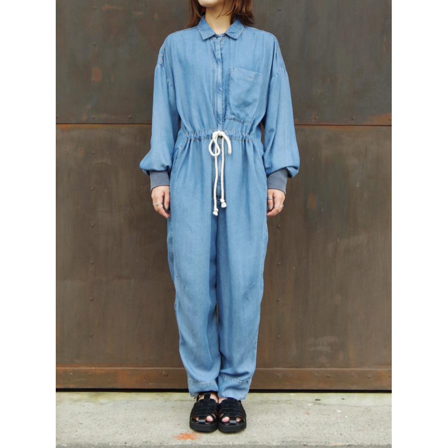 ayaneテンセルデニムジャンプスーツ