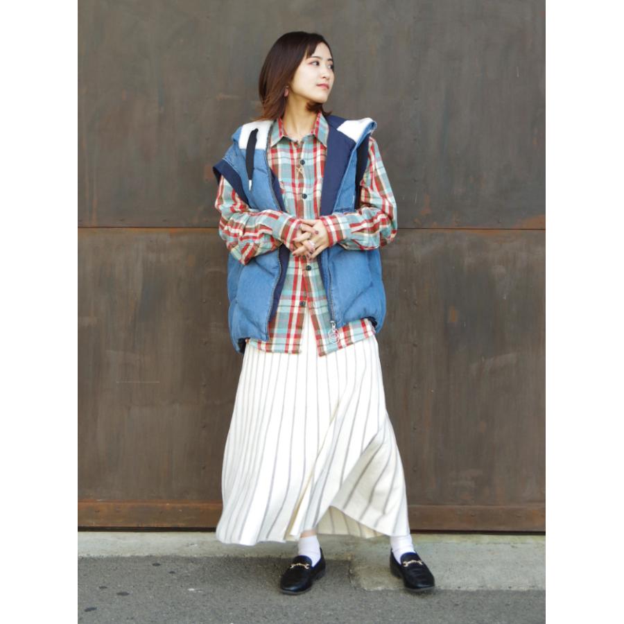 ayane アヤン テンセル デニム ダウンベスト (852720 ayane アヤン テンセル デニム ダウンベスト (852720