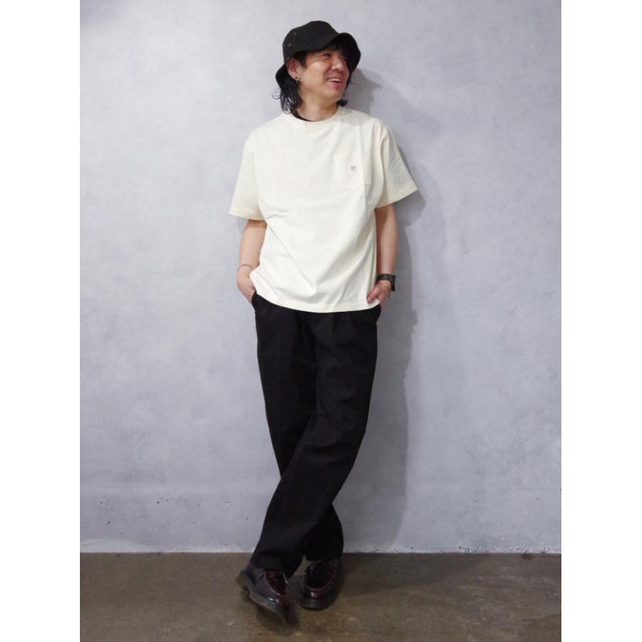 ROARK (ロアーク) "LABEL POCKET" 9.3oz H/W TEE (RTJHW1020) メンズ レディース ユニセックス｜spisurre｜02