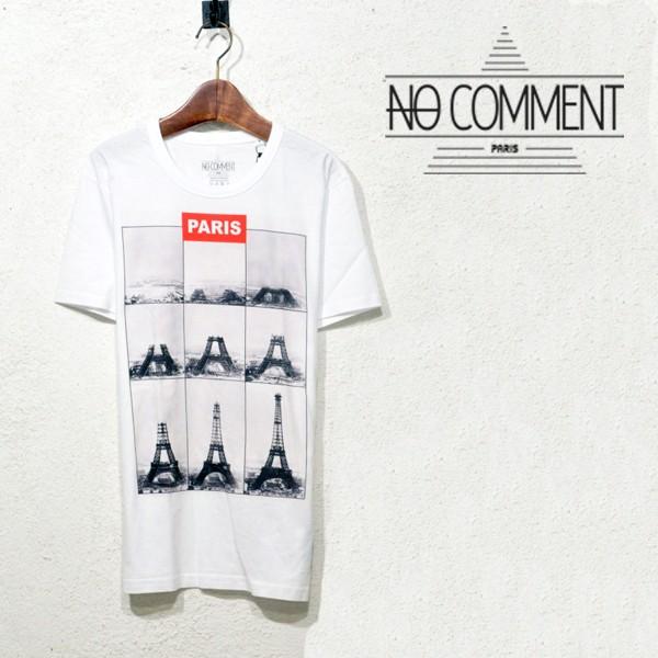 ノー コメント パリ Tシャツ (TEND09) PARIS REF メンズ※｜spisurre