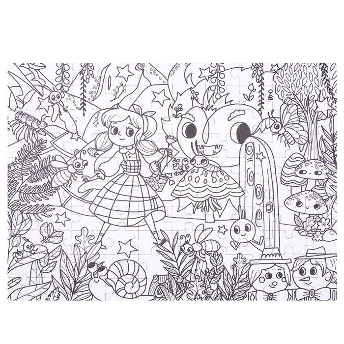 Tookyland ぬりえパズル-秘密の花園 30x24x6cm｜spl｜02