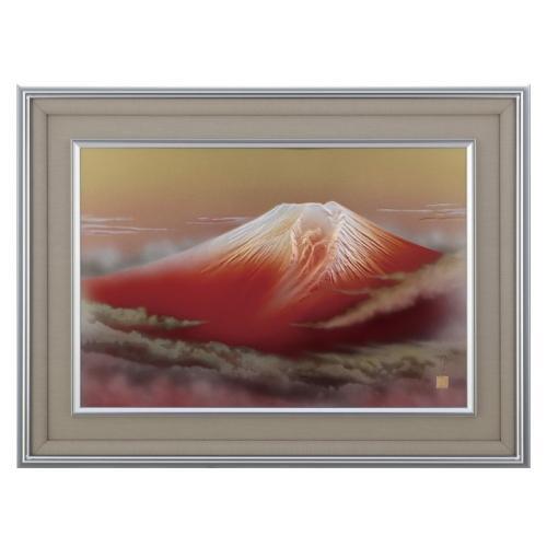 ファッションデザイナー C 高岡銅器 彫金パネル 北晴山作 黎明赤富士 145 01 同梱不可 壁紙 Www Oroagri Eu