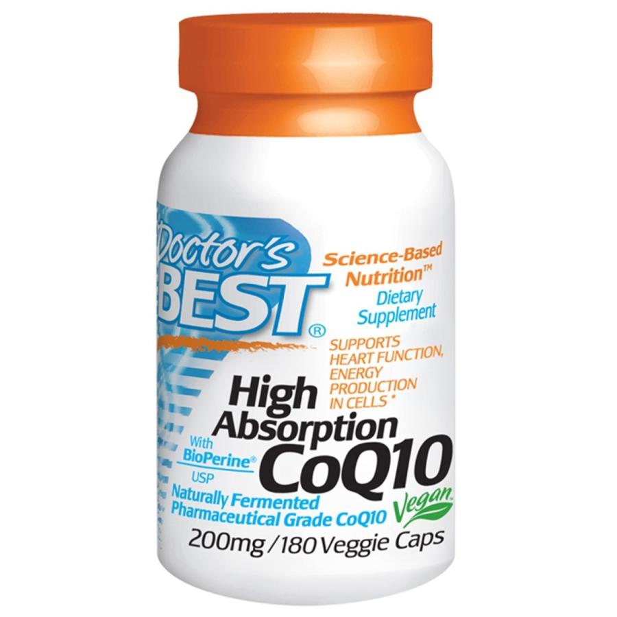 ドクターズベスト 高吸収コエンザイムQ10 (CoQ10) 200mg 180ベジカプセル Doctor's Best :ci-DRB-00329:サプランド Yahoo!店 - 通販 - Yahoo!ショッピング ドクターズベスト 高吸収コエンザイムQ10 (CoQ10) 200mg 180ベジカプセル Doctor's Best :ci-DRB-00329:サプランド Yahoo!店 - 通販 - Yahoo!ショッピング