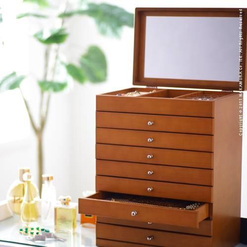 特価ブランド ジュエリーボックス 指輪 ミラー 鏡付き 引出し 小物入れ ジュエリーケース たっぷり入るジュエリーボックス モルティ 8段 木製 大容量 アクセサリーケース ジュエリーボックス 引出し 小物入れ 木製 大容量 整理用品 小物入れ Www Reinnec Cl