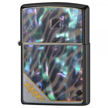 激安先着 オイルライター ｇw明け発送 7 Tshell タイガー 貝貼り Zippo Shell Zippo ジッポー ライター 一部予約販売 Www tecla Com