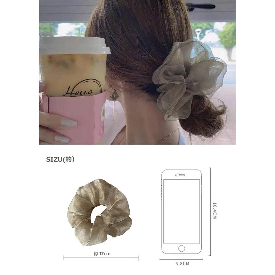 シュシュ ボリューム シュシュ オーガンジー しゅしゅ ビッグサイズ ヘアアクセ 送料無料 存在感抜群のボリューム感がとっても可愛い Sw Syusyu008 スプラッシュウォール 通販 Yahoo ショッピング