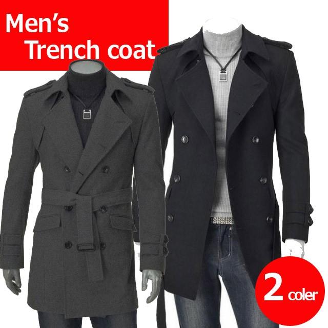 シンプルこそが見た人を魅了する/メンズトレンチコート 定番でシンプル