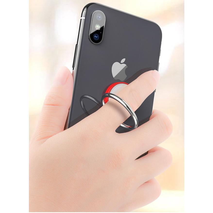 スマホリング バンカーリング ホールドリング ホルダー マグネット対応 スマートフォン スタンド 360°回転 落下防止 リングホルダー(簡易発送） |  | 03