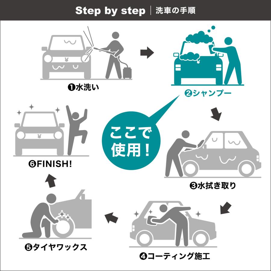 SPLASH JAPAN 洗車 スポンジ マイクロファイバー ウォッシュ パッド