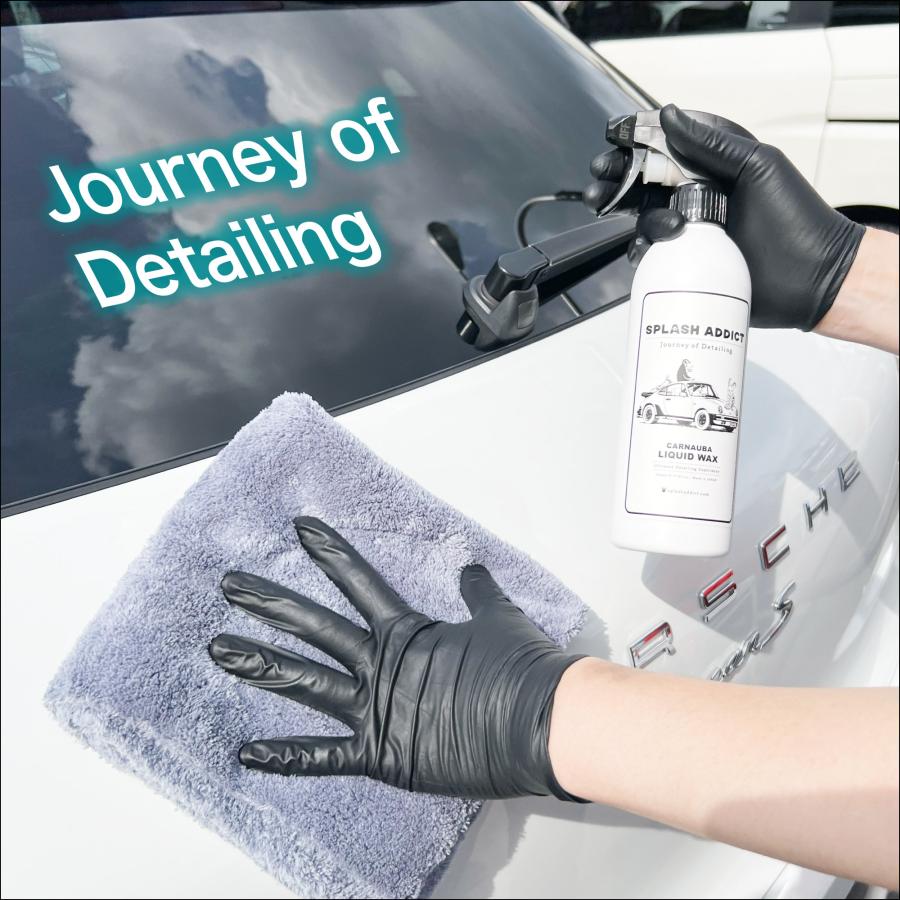 SPLASH JAPAN 洗車 ボディコーティング剤 タオルセット リキッド
