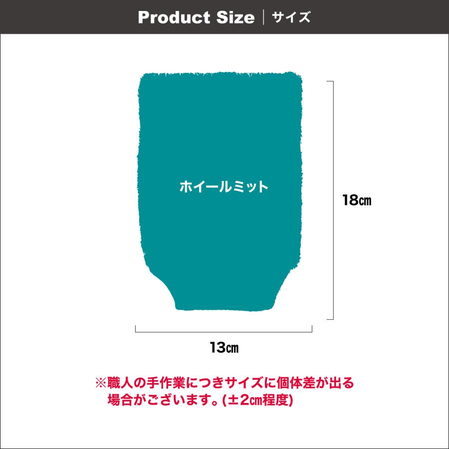 SPLASH JAPAN 洗車 ホイールミット グローブタイプ スポンジ マイクロ
