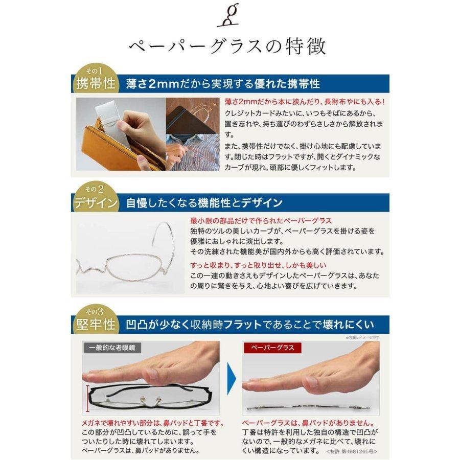 老眼鏡 シニアグラス リーディンググラス 福井 鯖江 ペーパーグラス
