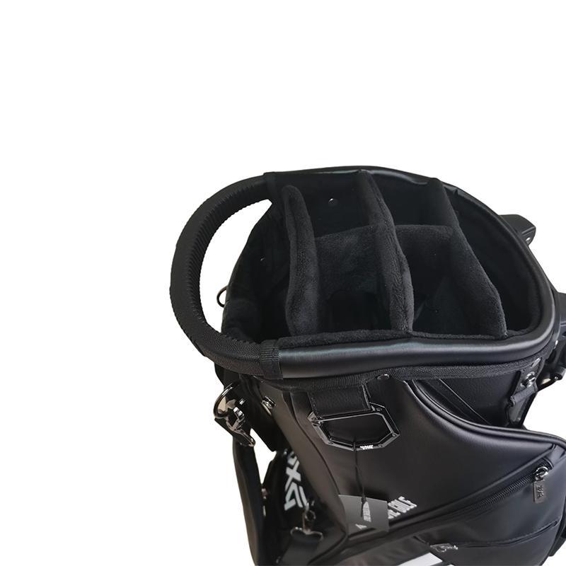 【新品 未使用 日本製】 ゴルフバッグ PXG スタンドゴルフバッグ 安定感抜群 スポーツゴルフバッグ 6分割口枠 軽量 クラブケース 防水耐摩耗性 9.0型 ブラック メンズ レディース 【K2561311776】(15631円)