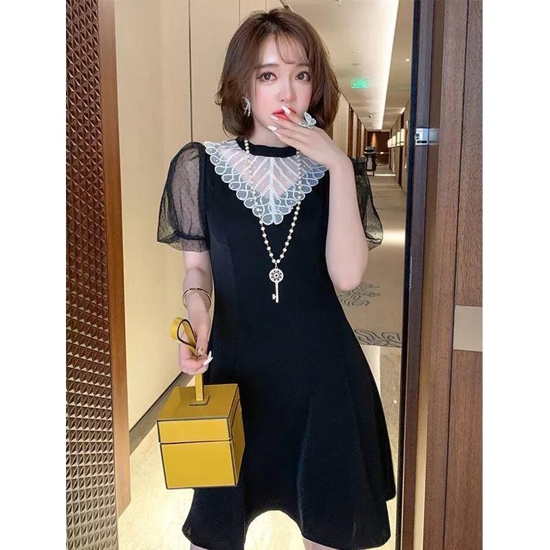 Miuco ワンピース レディース 40代 膝丈 配色ワンピース 夏 新 品 ワンピース 切り替え 黒ワンピース コーデ ドレスアップ お洒落 身繕い ワードローブ Xknz137 スプランドゥールオオイ 通販 Yahoo ショッピング