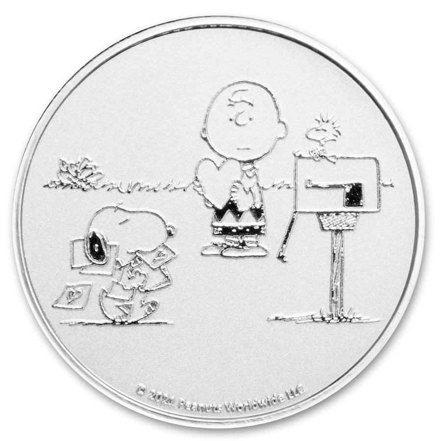 未流通品 ピーナッツ スヌーピー バレンタインデー 純銀 シルバーラウンド 21年 コインカプセル入り Spld 21 0219 02 黒緋堂 通販 Yahoo ショッピング