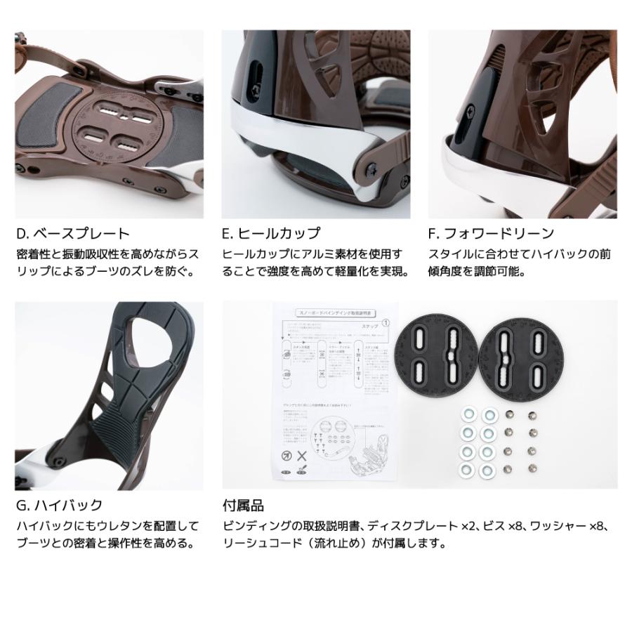 スノーボード2点・3点セット購入オプション｜ビンディング