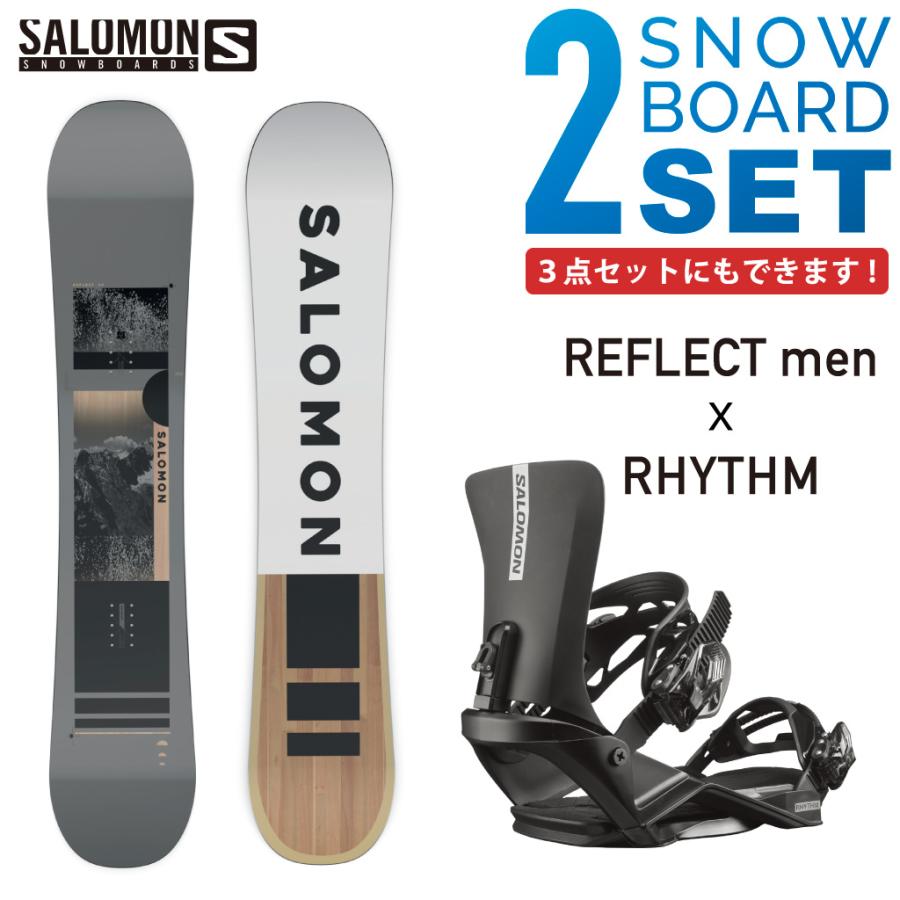 サロモン スノーボード 板 2点セット 3点セット SALOMON REFLECT men