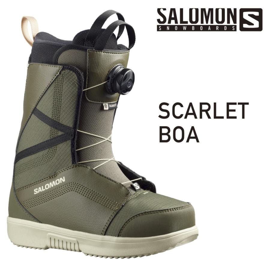 SALOMON SCARLET BOA スノーボード ブーツ（SALOMON - 新品 24-25 