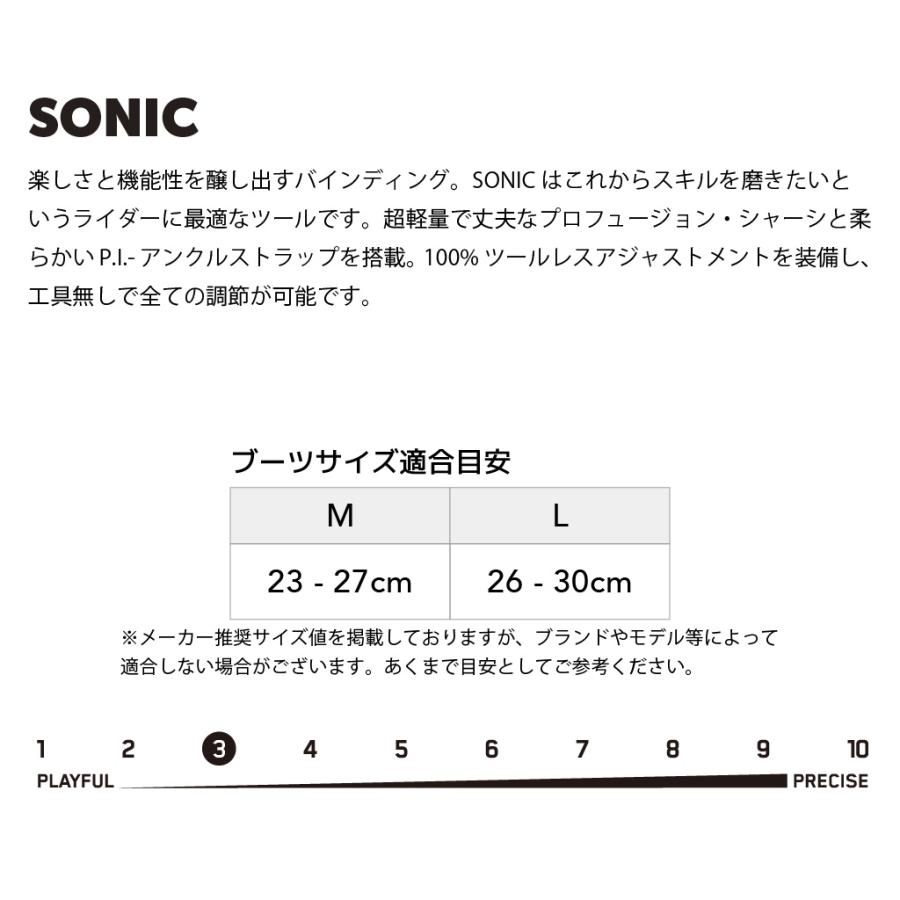 【BIN取付無料】K2 スノーボード 2点セット スノボ GEOMETRIC SONIC ケーツー 板 ジオメトリック BIN ソニック メンズ レディース 初心者 ソフトフレックス｜spo-ichi｜08