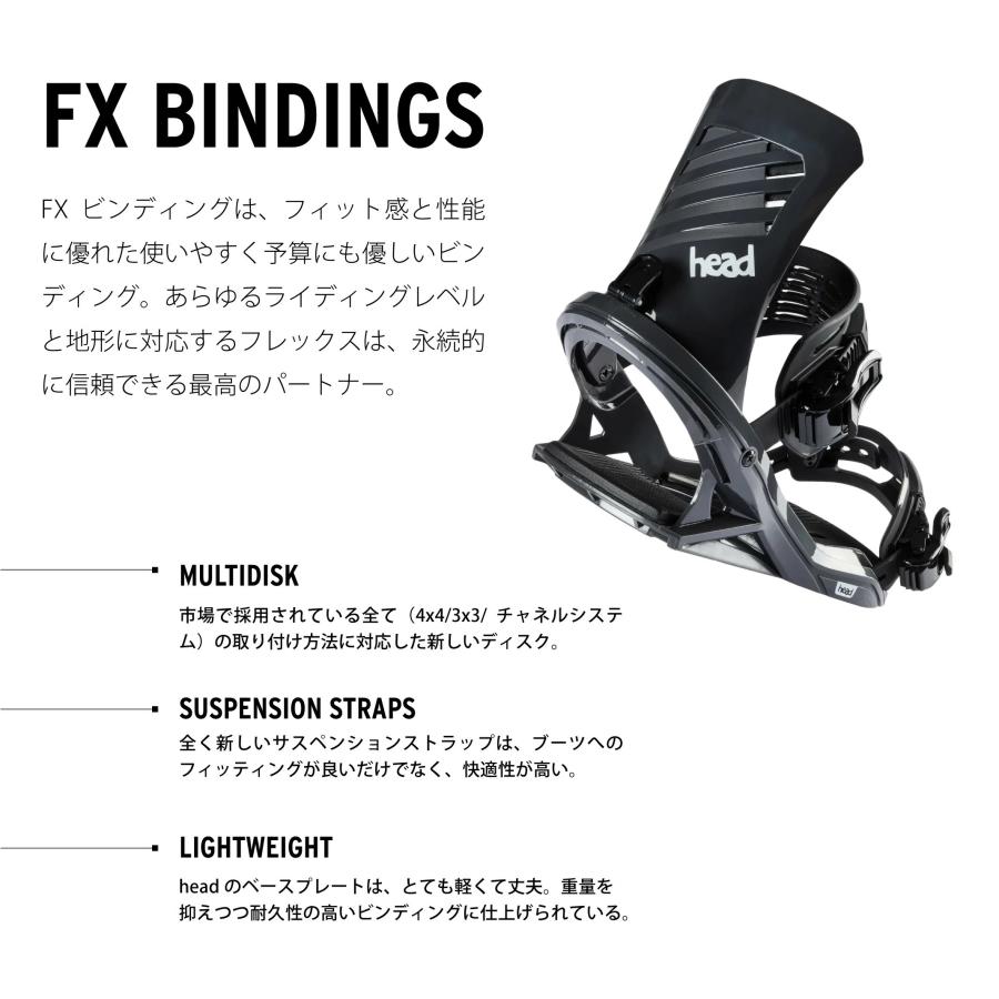 HEAD（ヘッド） ☆BIN取付無料☆ 2025 Newモデル スノーボード 2点