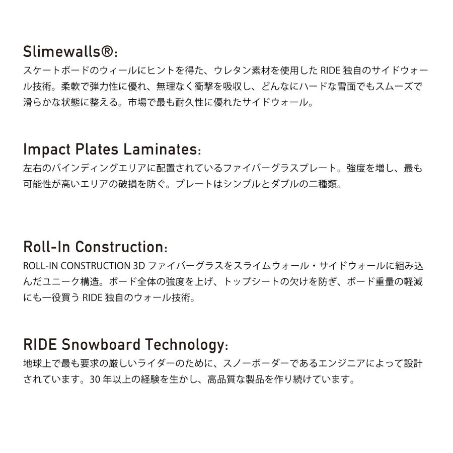 RIDE（ライド） ☆BIN取付無料☆2025 Newモデル スノーボード 2点