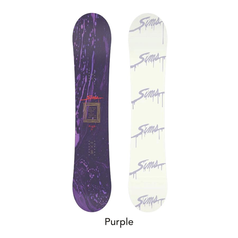 SIMS 2025 Newモデル SIMS FLUID シムス フルイド スノーボード 板