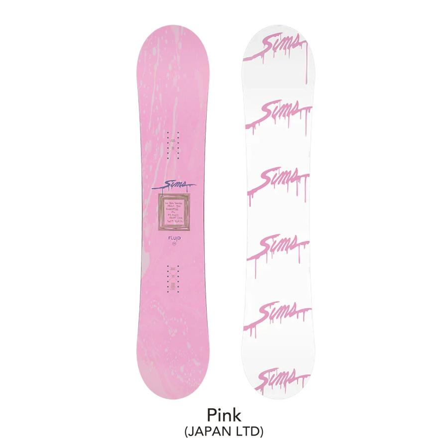 SIMS 2025 Newモデル SIMS FLUID シムス フルイド スノーボード 板