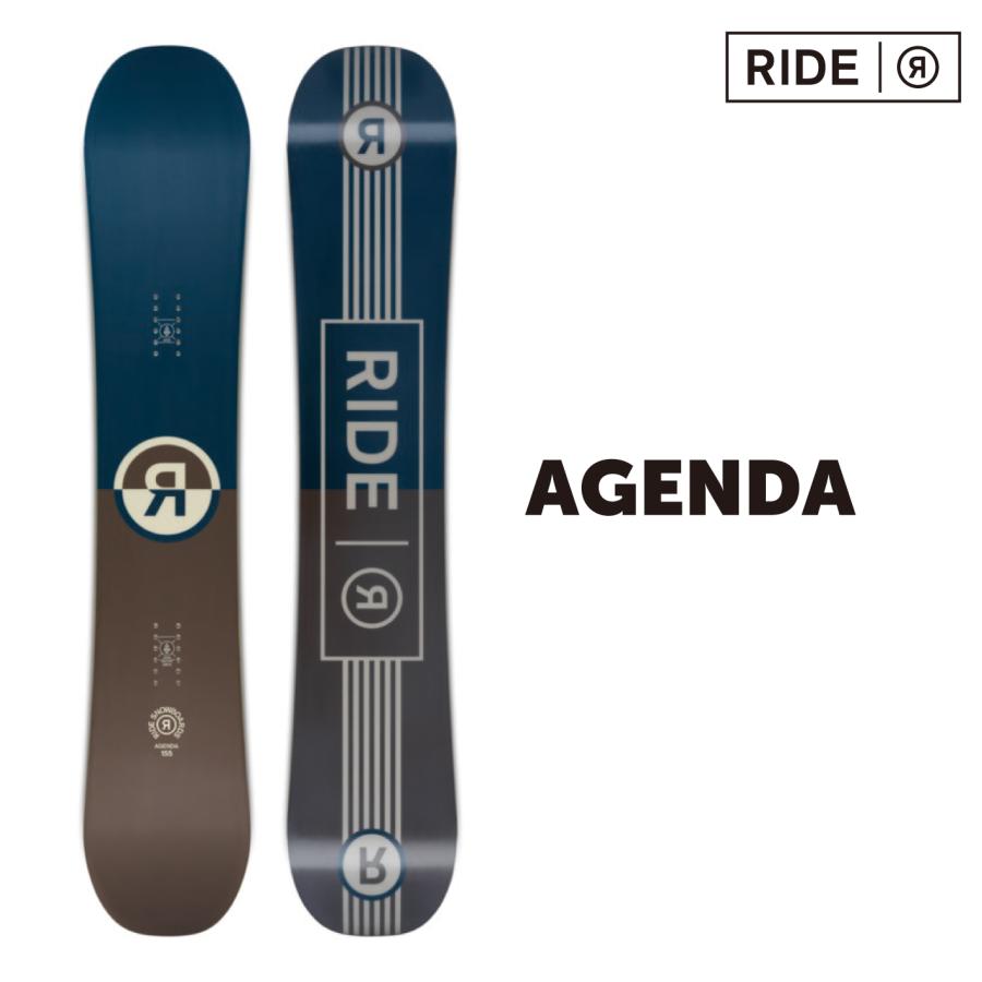 25-26 RIDE スノーボード 3点セット AGENDA C-2 ROOK ライド 板