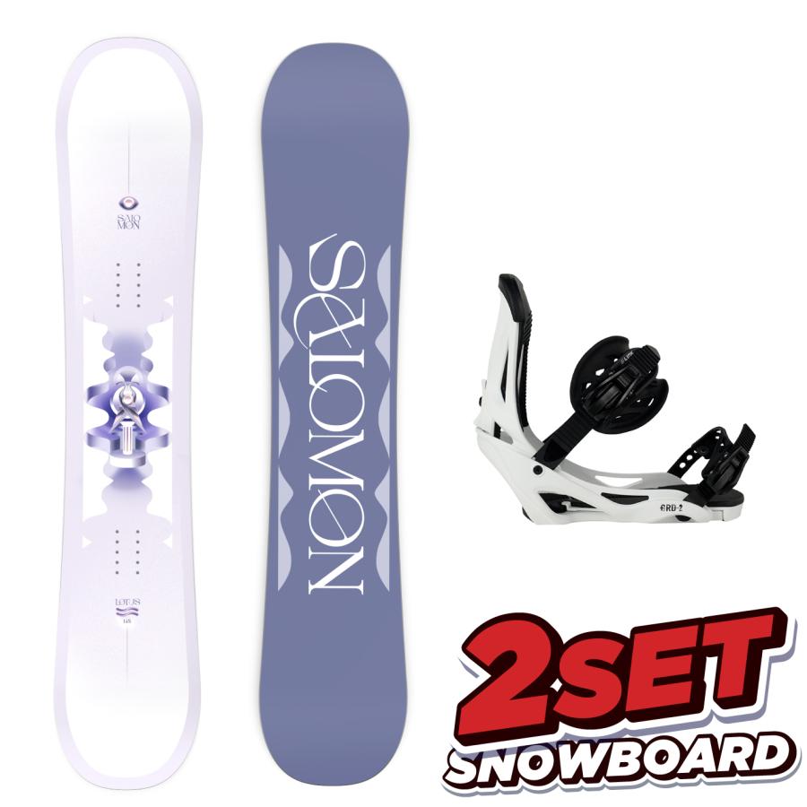 25-26 サロモン スノーボード 2点セット SALOMON LOTUS LINK GRD-2 板