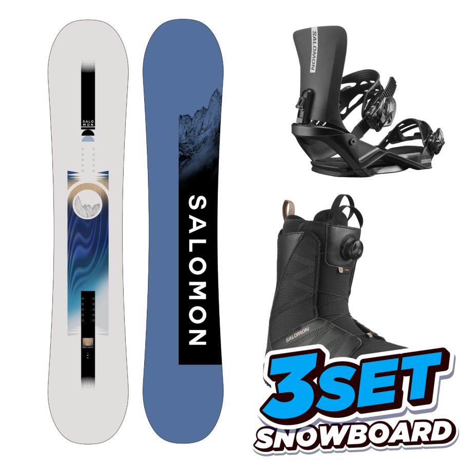 SALOMON REFLECT MEN 24-25 3点セット！2603 SALOMON REFLECT MEN 24