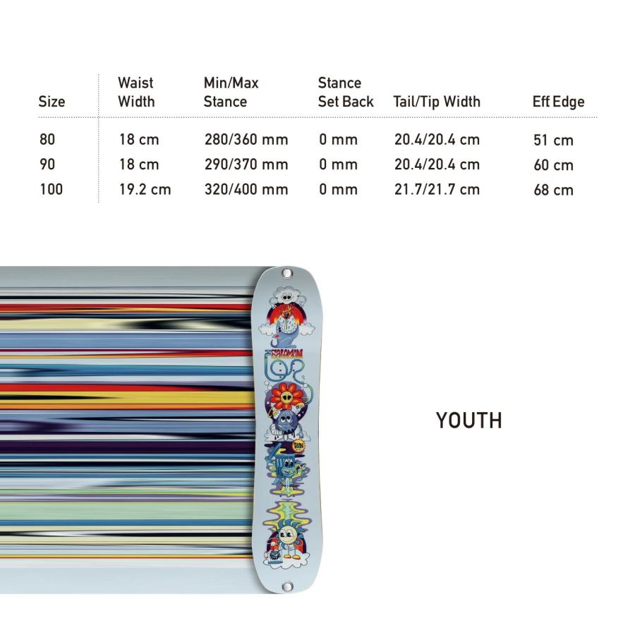 使用2回⭐︎Salomon スノーボード TEAM PACKAGE キッズ SALOMON
