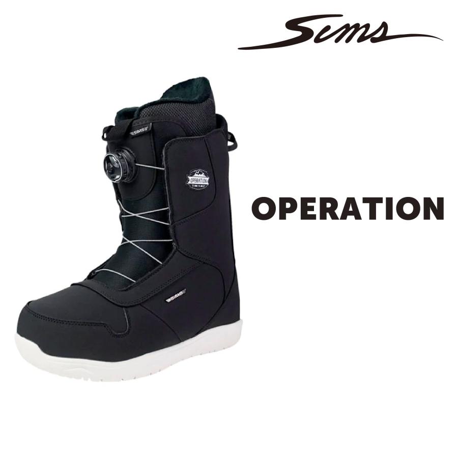 25-26 SIMS SUPER DRINK スノーボード 3点セット LINK GRD-2 OPERATION