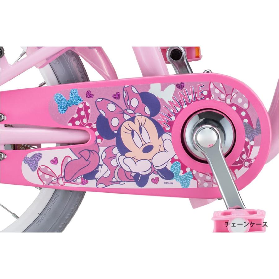 子供用自転車 ミニーマウス・ポルカドット ディズニー ides アイデス