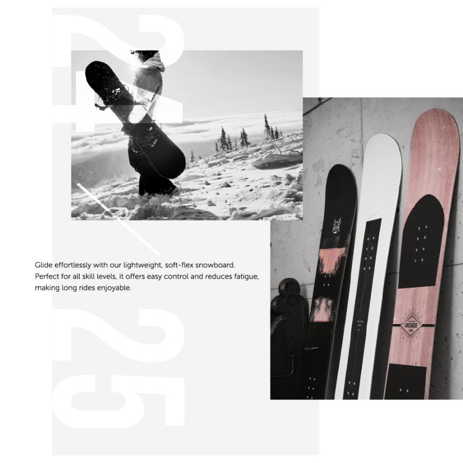 24-25】スノーボード 板 単品 DUSK ダスク メンズ スノボ グラトリ