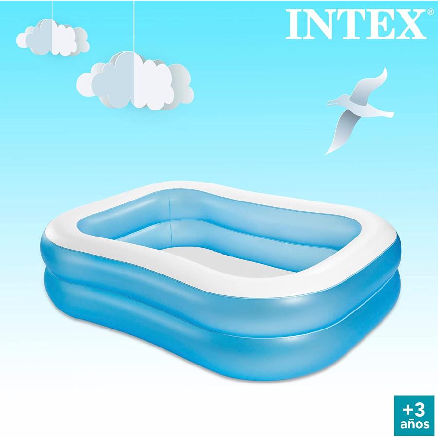 INTEX 【スポイチ】 INTEX U-57180 インテックス スイムセンターファミリープール ビニールプール 家庭用 子供用 水遊び ...