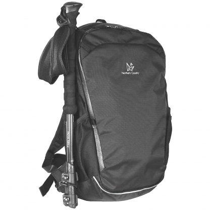 northern country バックパック リュック トレッキング サイクリング ランニング バイク スノーボード【容量15L SIZE:約W25cm H46cm D14cm】 BK TR5302の画像