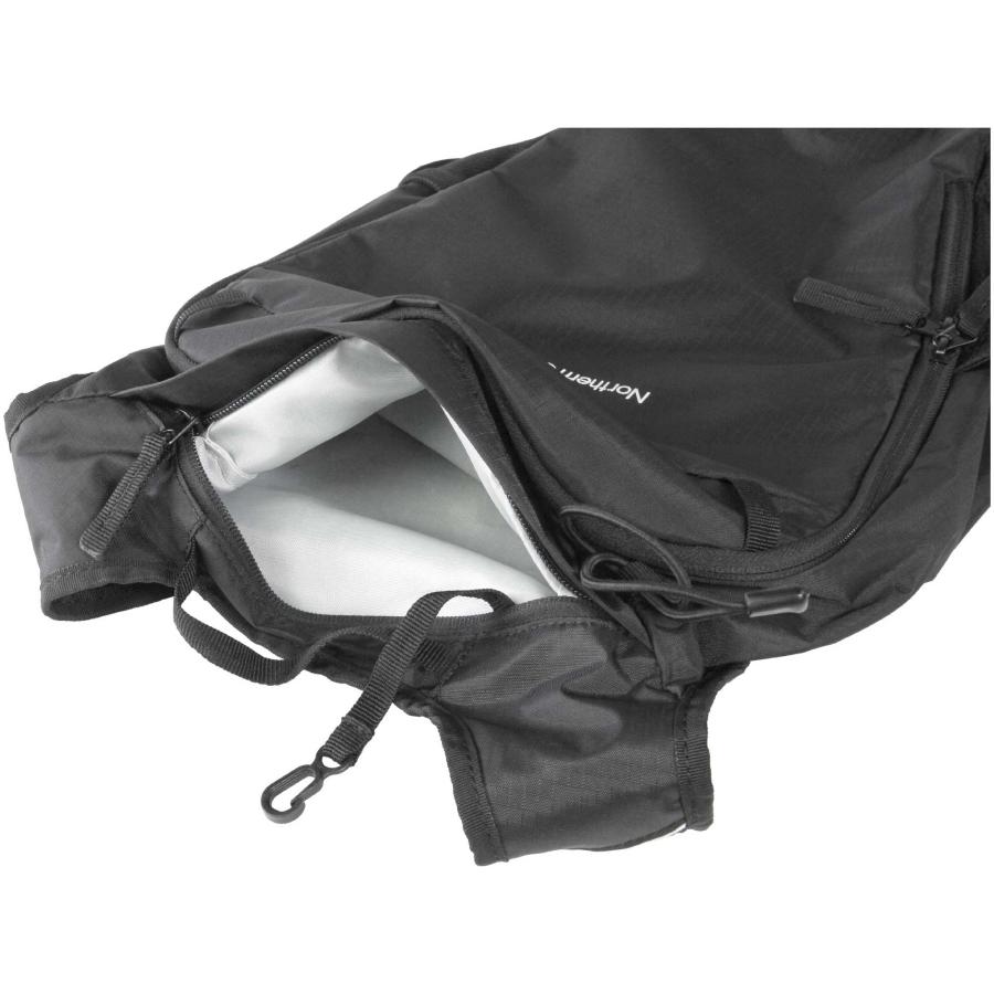 northern country バックパック リュック トレッキング サイクリング ランニング バイク スノーボード【容量15L SIZE:約W25cm H46cm D14cm】 BK TR5302の画像
