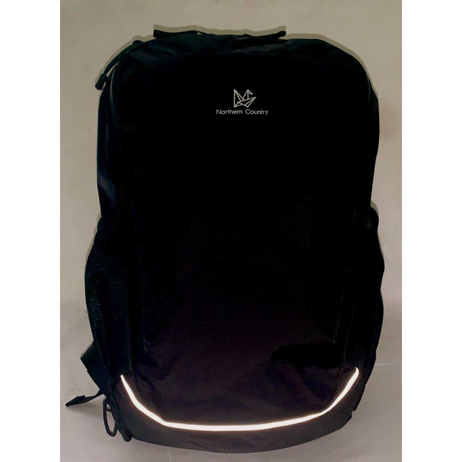 northern country バックパック リュック トレッキング サイクリング ランニング バイク スノーボード【容量15L SIZE:約W25cm H46cm D14cm】 BK TR5302の画像