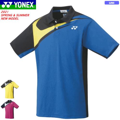Yonex ヨネックス ソフトテニス ウェア ゲームシャツ ユニホーム 半袖ポロシャツ ユニセックス バドミントン 1枚までメール便ok ソフトテニス館 通販 Yahoo ショッピング